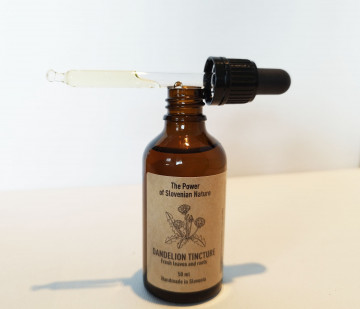 Tintura di tarassaco (foglie fresche + radici), Biologica. 2