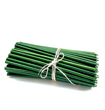 30 candele verdi (21 cm) per feste, decorazioni e...