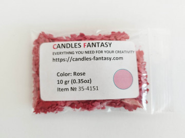 Colorante in polvere per candele Bekro - 35-4151 - Rosa
