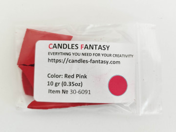 Colorante per candele Bekro Rosso Rosa - 30-6091 - Rosso...