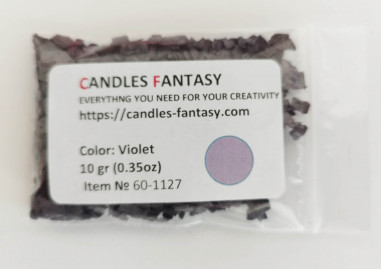 Bekro Violet 60-1127 Candle Wax Dye