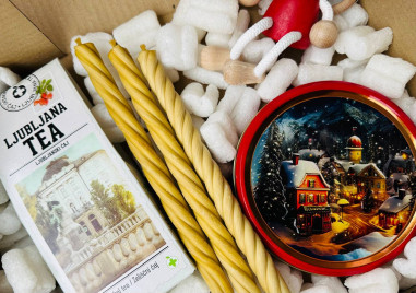 Set regalo natalizio e di Capodanno sloveno n. 1