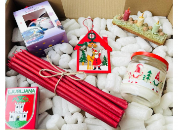 Set regalo natalizio e di Capodanno sloveno n. 4