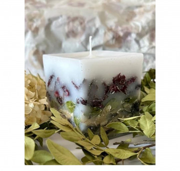Candela Botanica Floreale per la Decorazione Domestica 2