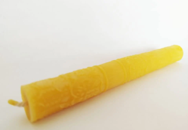 Church Pattern Embossed Candle (17,5cm). Made...