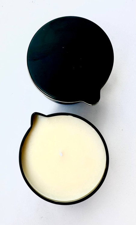 Bougie de massage au parfum de lavande (130 grammes)