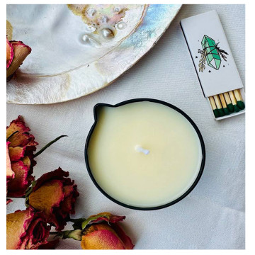 Bougie de massage au parfum de lavande (130 grammes)