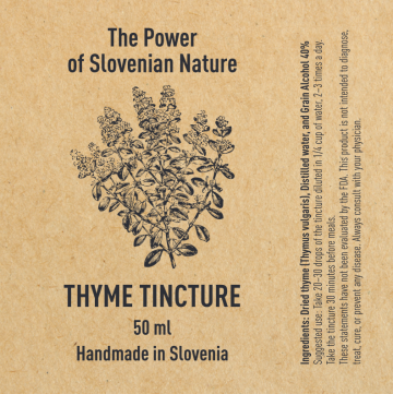 Tinktura timijana (Thymus vulgaris) - 50 ml 2