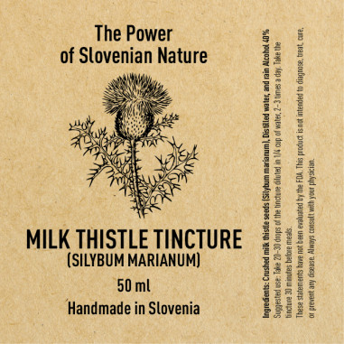 Tintura di cardo mariano (Silybum marianum) –...