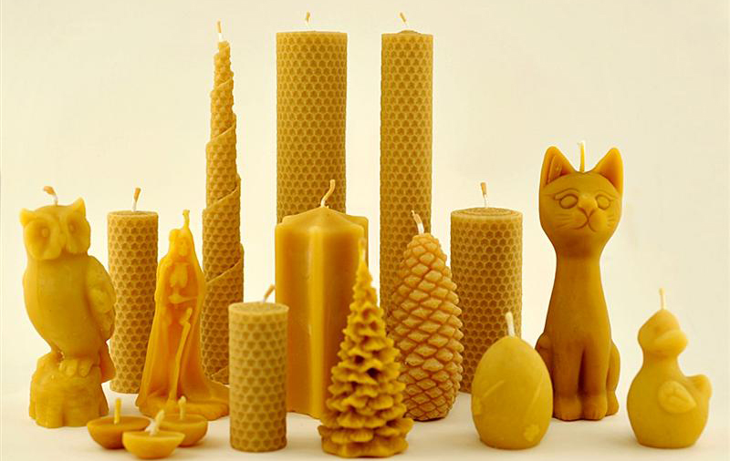 Figured candles